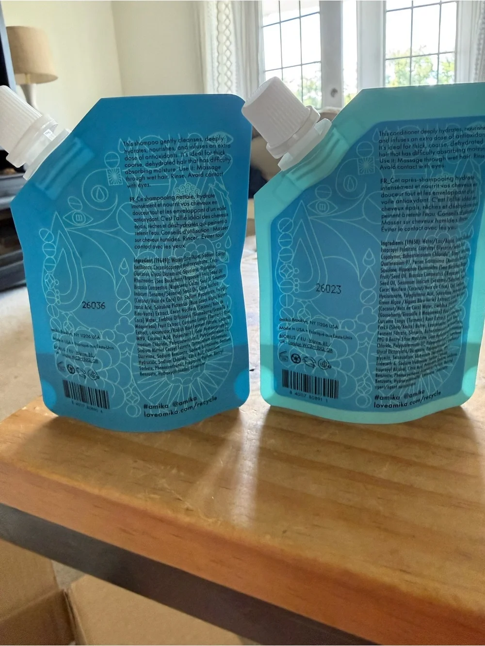amika Hydro Rush Intense Moisture Shampoo & Conditioner Duo